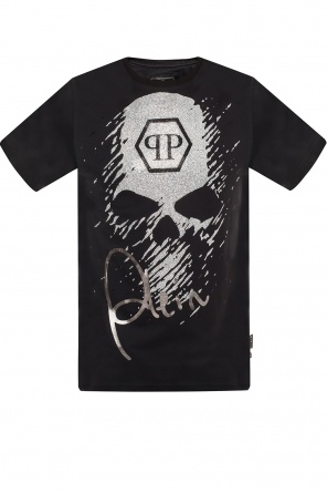 Skull motif t-shirt, zdjęcie 1 Skull motif t-shirt od Philipp Plein